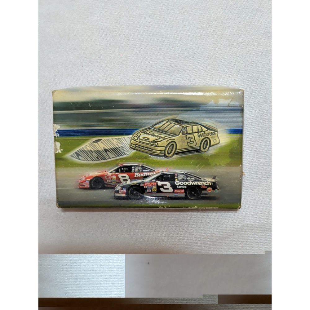 Vintage Dale Earnhardt NASCAR #3 Car Replica Display Card Tool In Box
